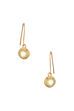 Golden Metal Brass Earring image number 1