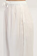 White Viscose Rayon Straight Set image number 2