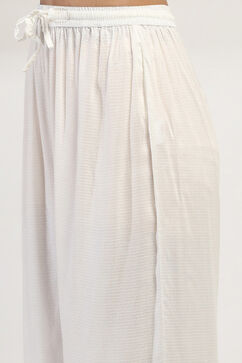 White Viscose Rayon Straight Set image number 2