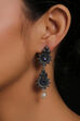 Coral Metal Brass Earring image number 0