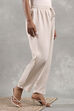 Natural Rayon Blend Solid Straight Pants image number 3