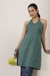 Blue Cotton Straight Kurtas image number 6
