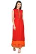 Orange Cotton Skirt image number 1