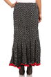 Black Cotton Skirt image number 1