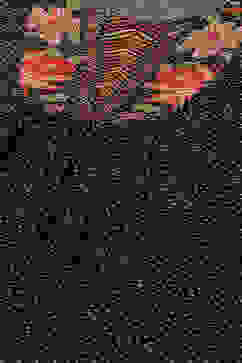 Black LIVA Straight Printed Dress image number 1