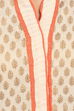 Beige Straight Cotton Kurta image number 4