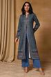 Indigo Polyester Regular Printed Cape image number 6