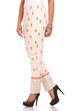 Beige Cotton Pants image number 3