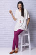 Phalsa Cotton Single Jersey Churidar image number 5