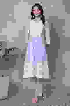 Blue Cotton Kurta Pants Set image number 0