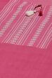 Pink LIVA Woven Straight Kurta Suit Set image number 1