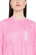 Pink Viscose A-Line Kurta image number 1