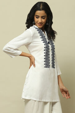 White Rayon Indie Top image number 4