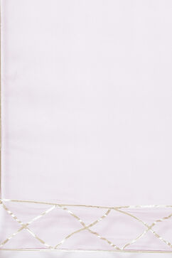 Lilac Art Silk Straight Suit Set image number 3
