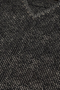 Black Art Silk Short Top image number 1