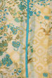 Beige Flared Polyester Kurta image number 1