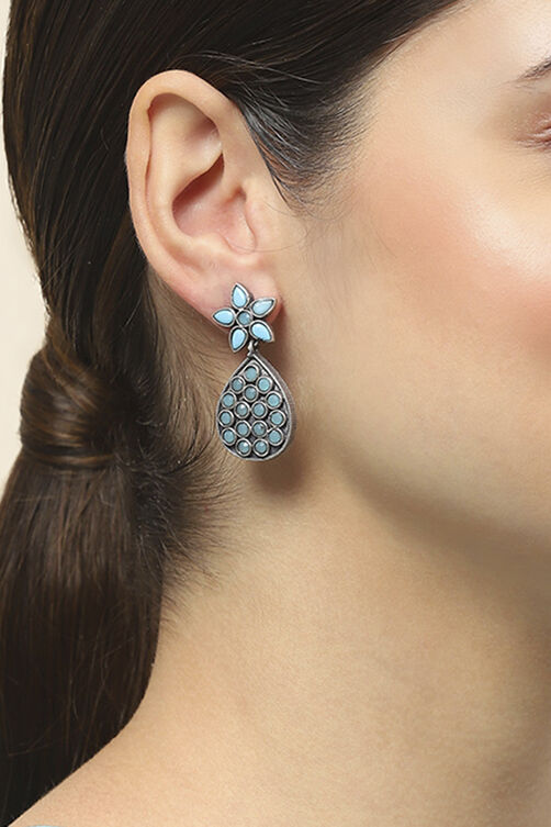 Anthra Oxidised Alloy Earrings image number 1