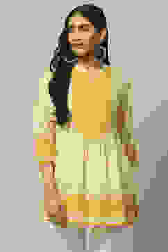 Yellow Rayon Indie Top image number 5