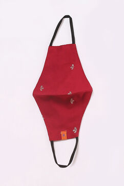 Fuschia Viscose Mask image number 3