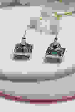 Mint Green Alloy Studs image number 2