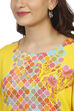Yellow Straight Viscose Rayon Kurta image number 1