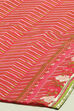 Pink Poly Georgette Straight Kurta & Garara Suit Set image number 3