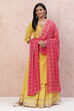 Fuchsia Art Silk Georgette Dupatta image number 2