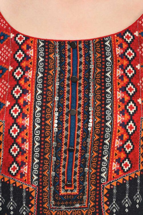 Black Straight Modal Kurta image number 1