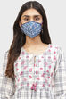 Indigo Cotton Mask image number 0