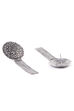Silver Metal Brass Earrings image number 3