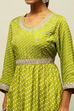 Blue Viscose Shantoon Kalidar Suit Set image number 1