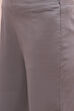Grey Cotton Slim Pants image number 2
