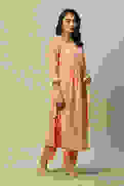 Coral LIVA Straight Printed Kurta Palazzo Suit Set image number 5