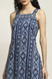 Indigo Cotton Straight Set image number 1