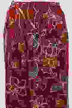 Red Rayon Viscose Rayon Kurta Pants Set image number 2