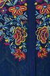 Indigo Straight Viscose Kurta image number 4