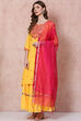 Pink Straight Solid Suit Set image number 5