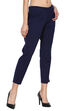 Blue Cotton Pants image number 3