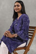 Black Viscose Rayon Printed Straight Kurta image number 6