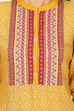 Yellow Straight Viscose Rayon Indie Top image number 4