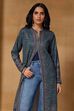 Indigo Polyester Regular Printed Cape image number 7