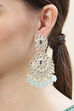 Light Blue Alloy Earrings image number 1