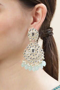 Light Blue Alloy Earrings image number 1