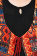Black Kalidar Rayon Kurta image number 1