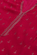 Pink Art Silk Kurta Dress image number 1