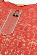 Red Viscose Straight Kurta image number 1