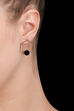 Golden Metal Brass Earrings - Set Of 2 image number 0