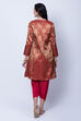 Yellow Polyester Viscose Straight Suit Set image number 5