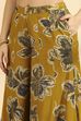 Yellow Printed Viscose Blend Co-ord Set image number 2