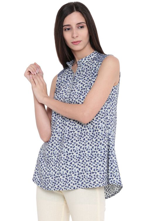 Indigo Rayon Indie Top image number 3